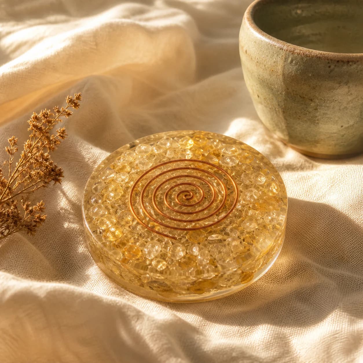 Orgonite Disco — Citrino